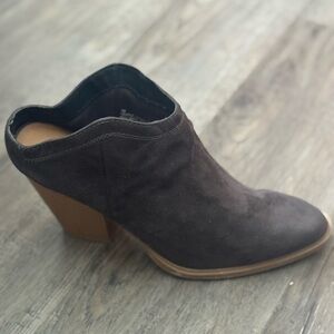 DV by Dolce Vita Dark Gray Mule Booties